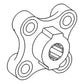 HYDRAULIC HUB COUPLER Fits Ford 851 860 861 871 881 8N 9N NAA
