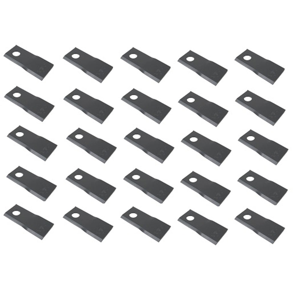 55903210K Pack of 25 LH Blades for Kuhn Disc Mowers 300 400 500 600 700 800 801