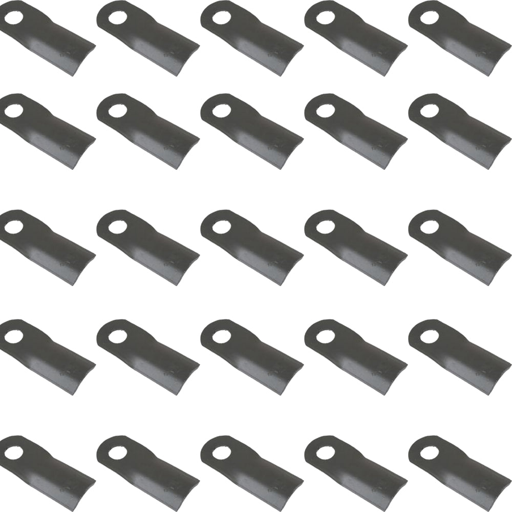 Set of (25) Disc Mower Blades fits Taarup Models Replaces 56-110-300