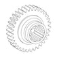 P-56535DA 4th 5th Sliding Gear 20 Tooth 34 Tooth Fits FARMALL M MD