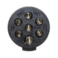 7-Pin Implement Light Plug Fits International Replaces 121646C1
