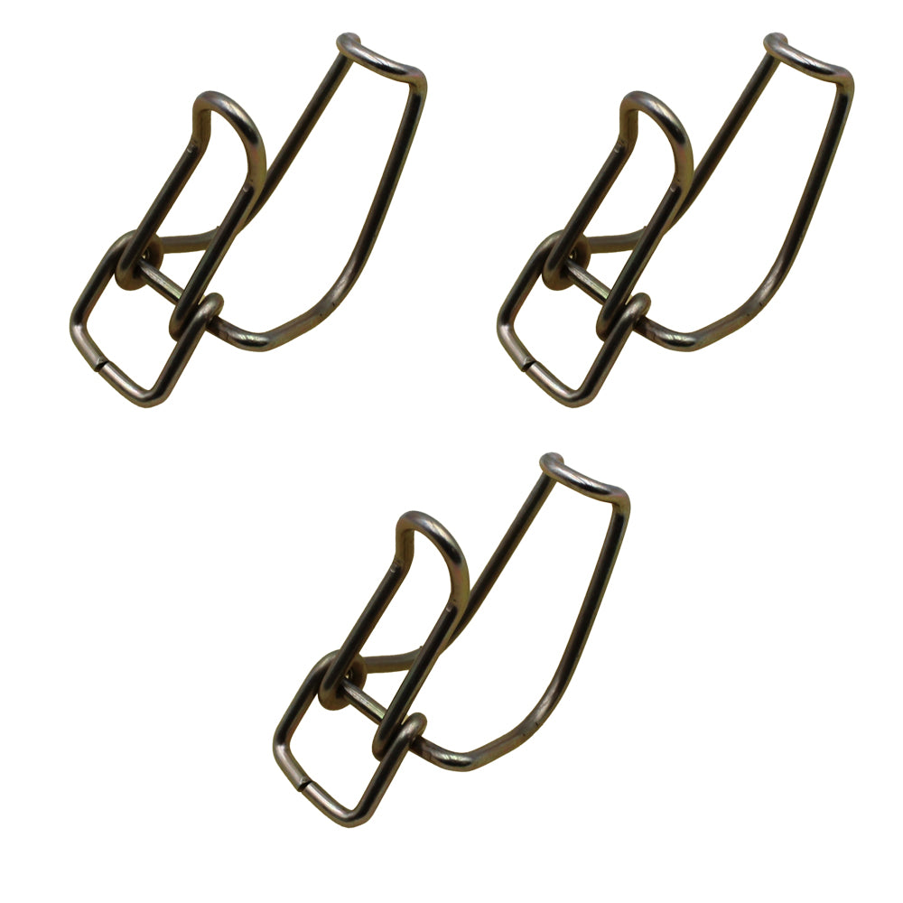 580/12023 Qty. 3: Retaining Clip Fits JCB