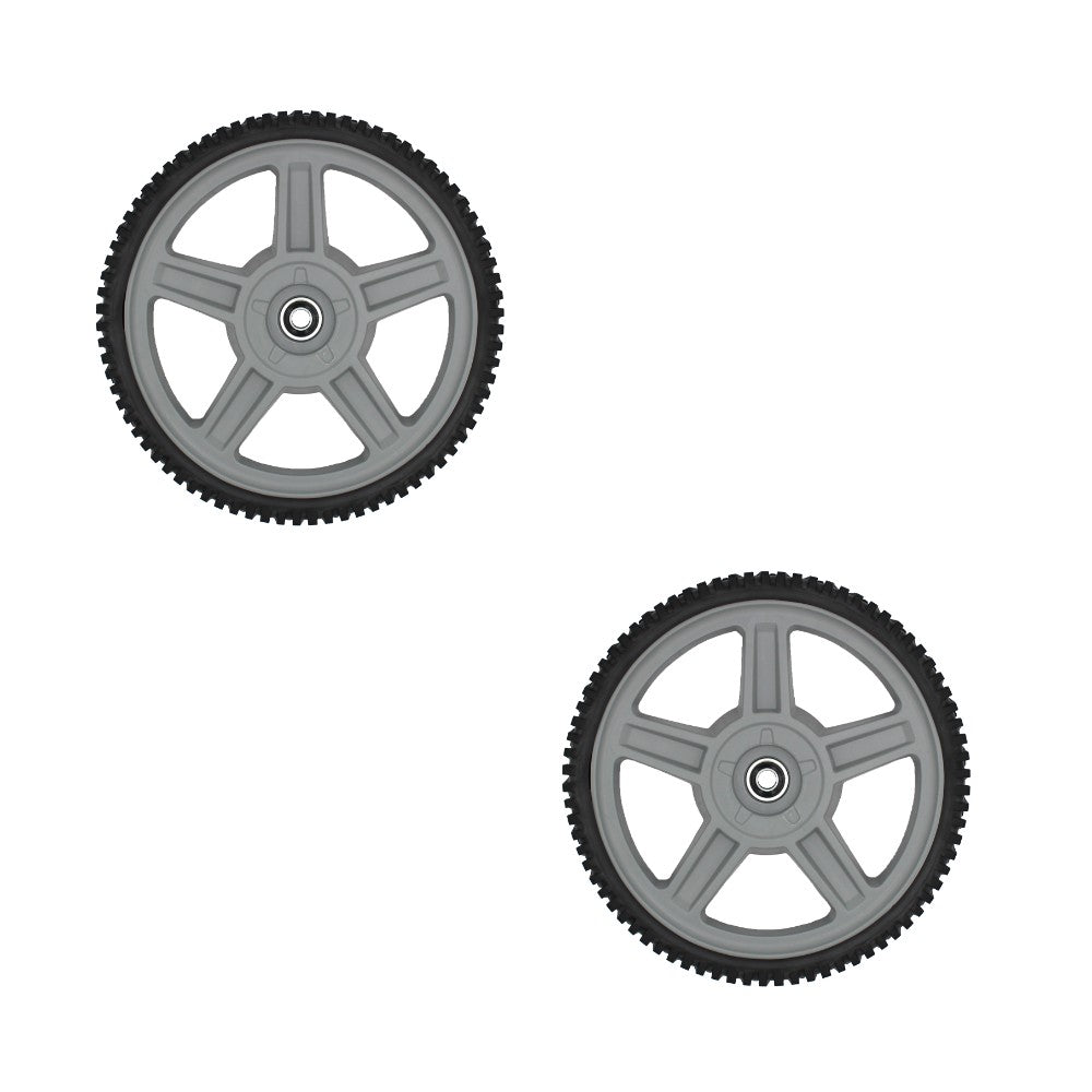 Qty 2: Plastic Mower Wheels Fits Jonsered Replaces 581010302