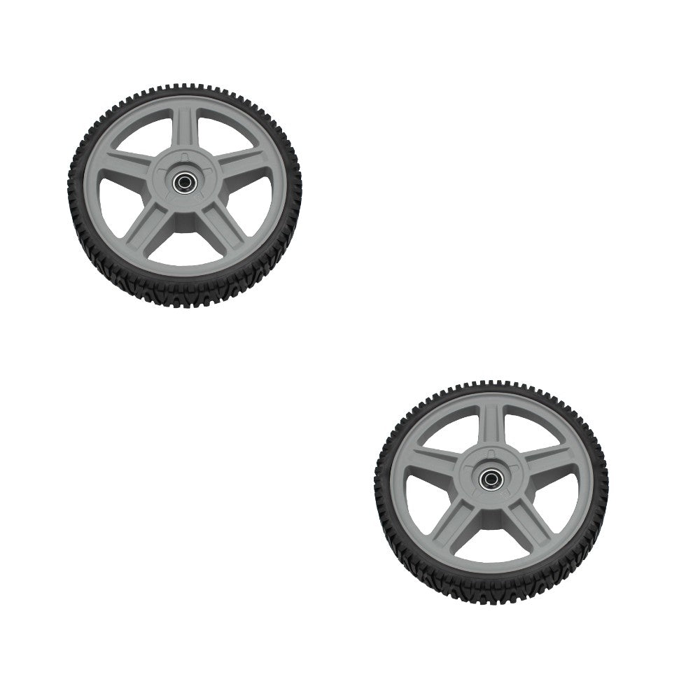 Qty 2: Plastic Mower Wheels Fits Jonsered Replaces 581010302