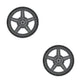 Qty 2: Plastic Mower Wheels Fits Husqvarna Replaces 581010302