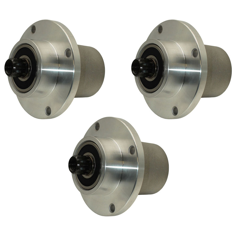 Qty 3: Spindle Assembly Fits Hustler Replaces 583106