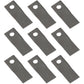 Qty 25: Left Hand Disc Mower Blade Fits Massey Ferguson Replaces 10242975