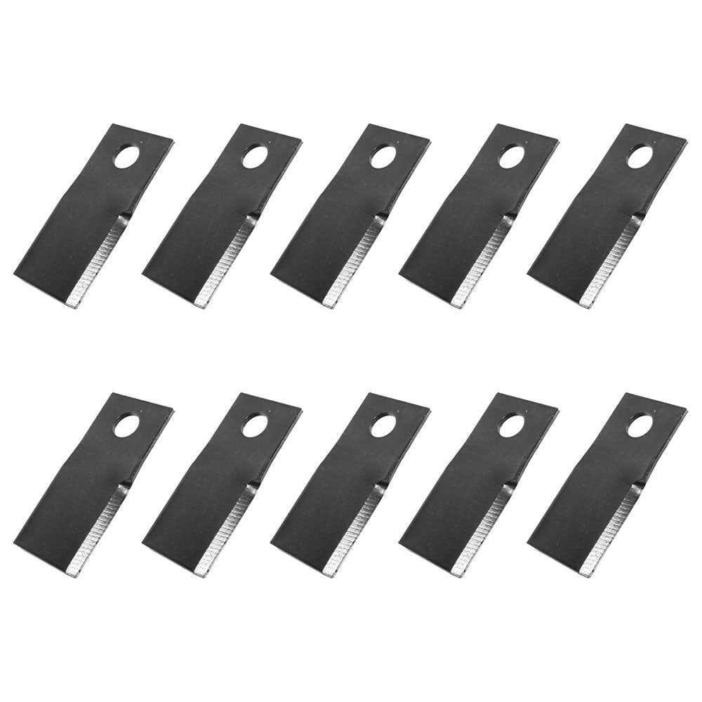 Qty 10: Left Hand Disc Mower Blade Fits Massey Ferguson Replaces 10242975