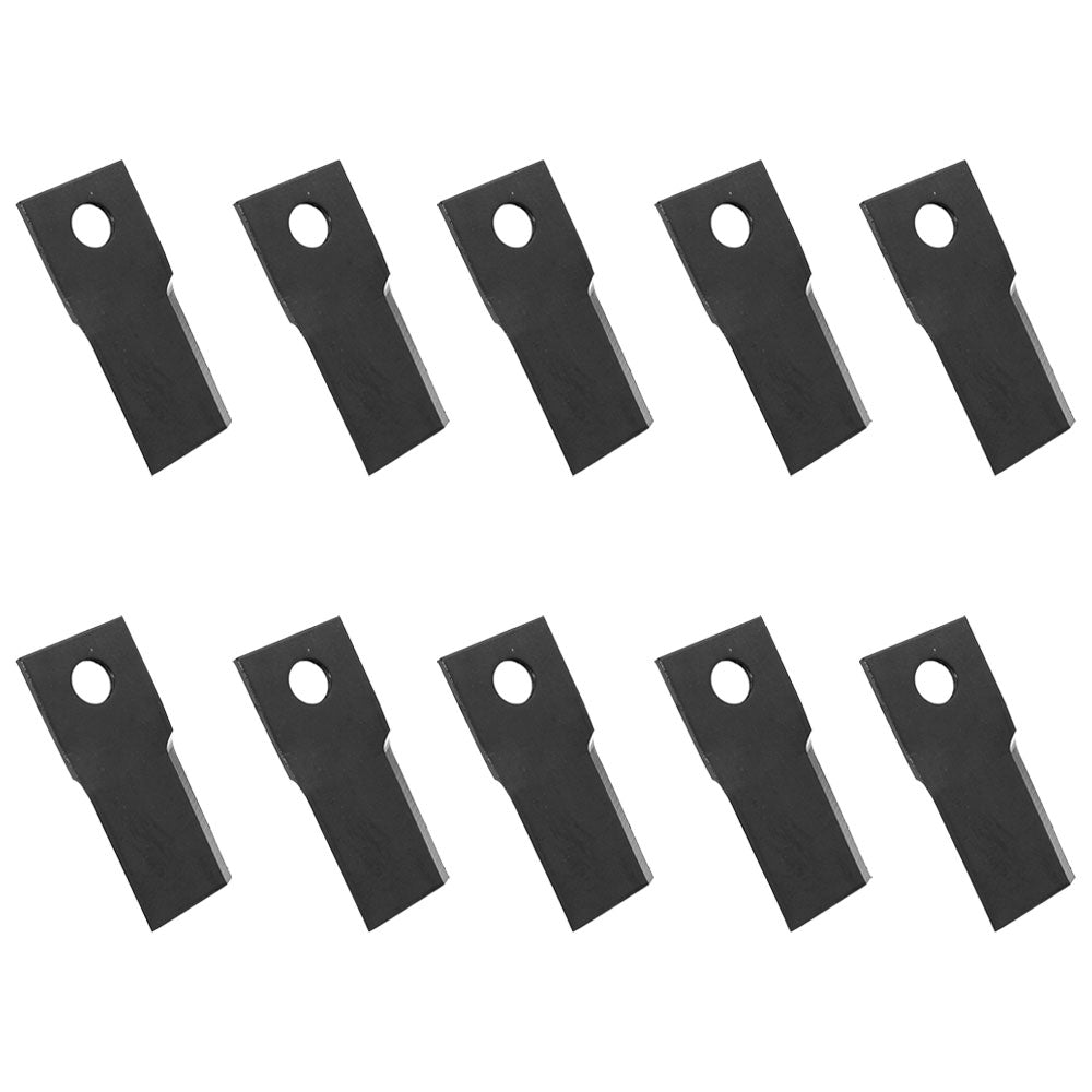 Qty 10: Left Hand Disc Mower Blade Fits Massey Ferguson Replaces 10242975