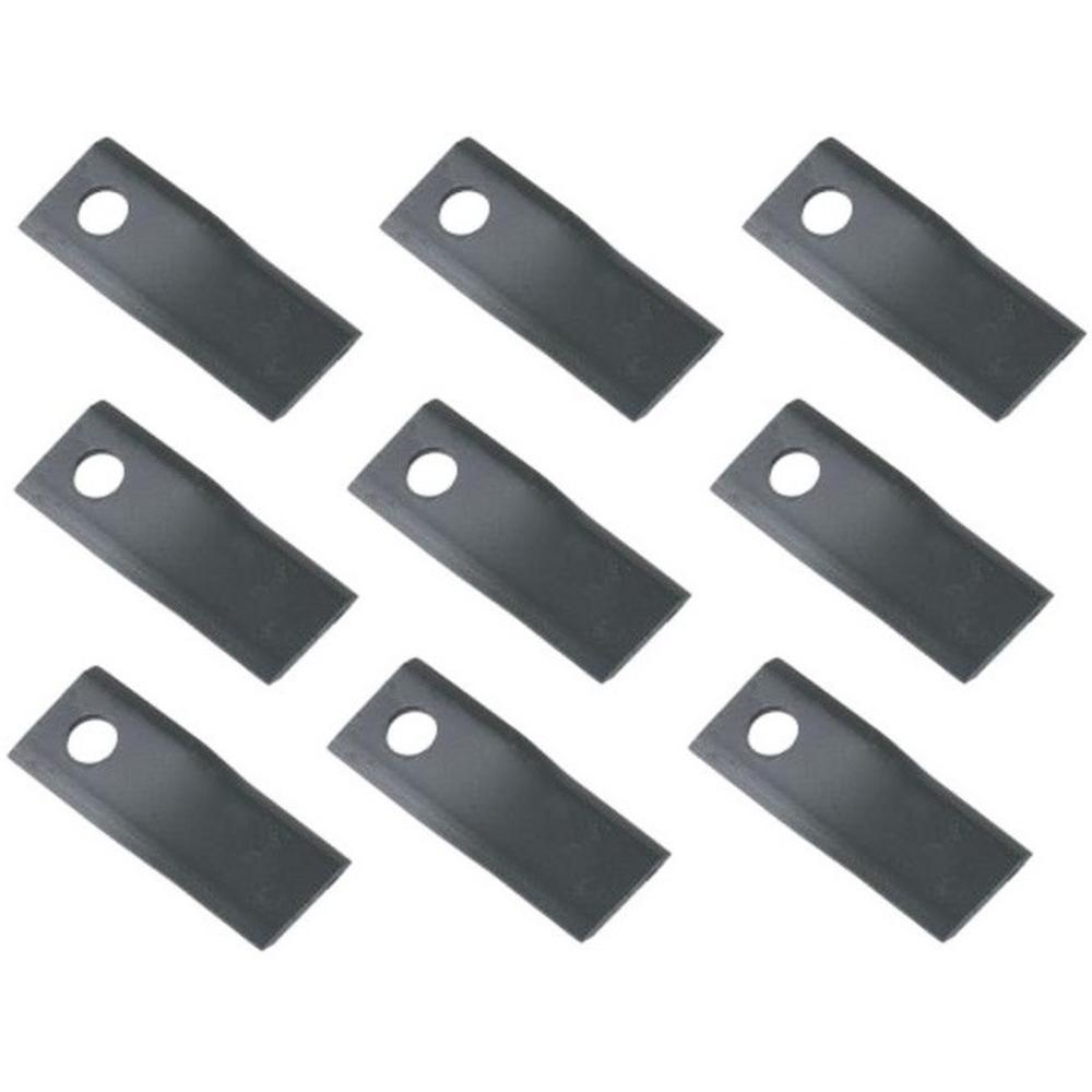 Left Hand Rotation Disc Mower Blades Set of (25) Fits Multiple Makes & Models