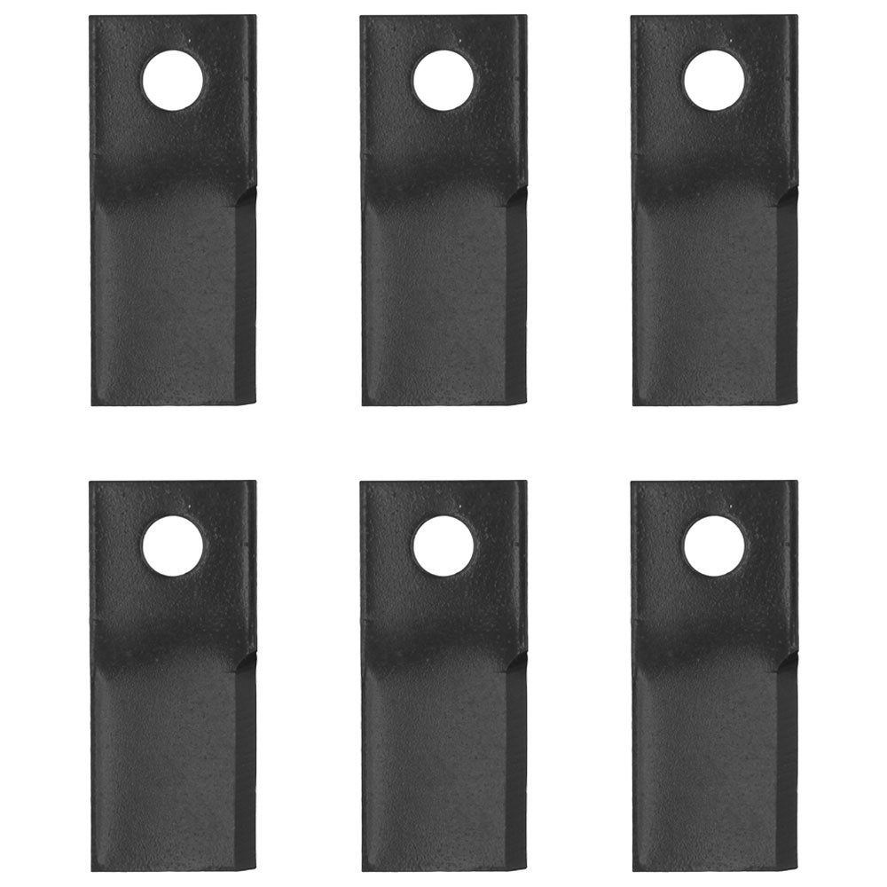 Qty 6: Left Hand Disc Mower Blade Fits New Idea Replaces 526216
