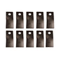 Qty 10: Right Hand Disc Mower Blade
 Fits GEHL Replaces 58700_x10