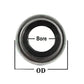 598630R1 Non-Relubri Fits CATable Cylindrical Tractor Ball Bearing with Collar