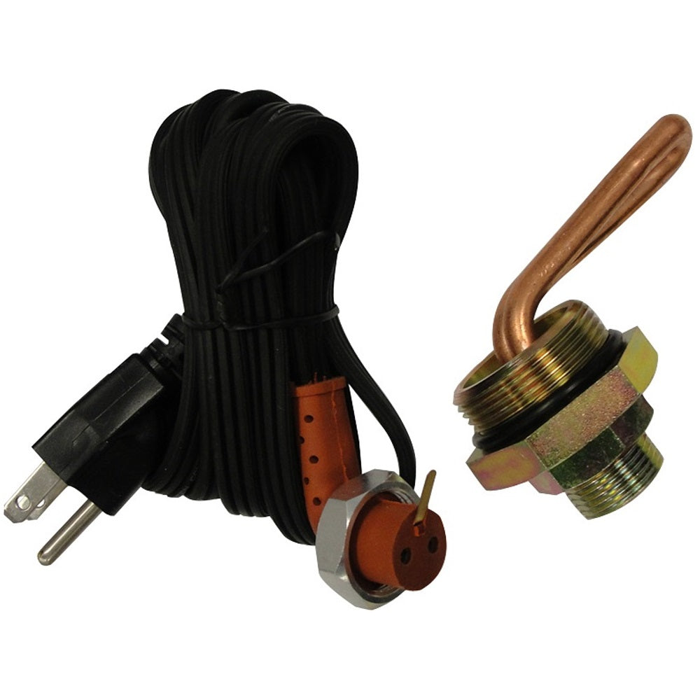 Frost Plug Heater - 1-5/8" 1000 Watt 120V Fits John Deere 4240 4440 RE531603