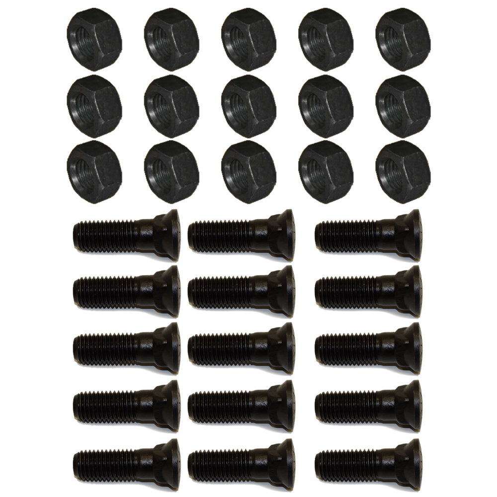 2J3506 Qty 15: Cutting Edge Bolt & Cutting Edge Nut Kit Fits Caterpillar
