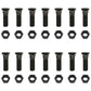 5J4773-NUT_x14 - Qty 14: Cutting Edge Bolt & Cutting Edge Nut Kit