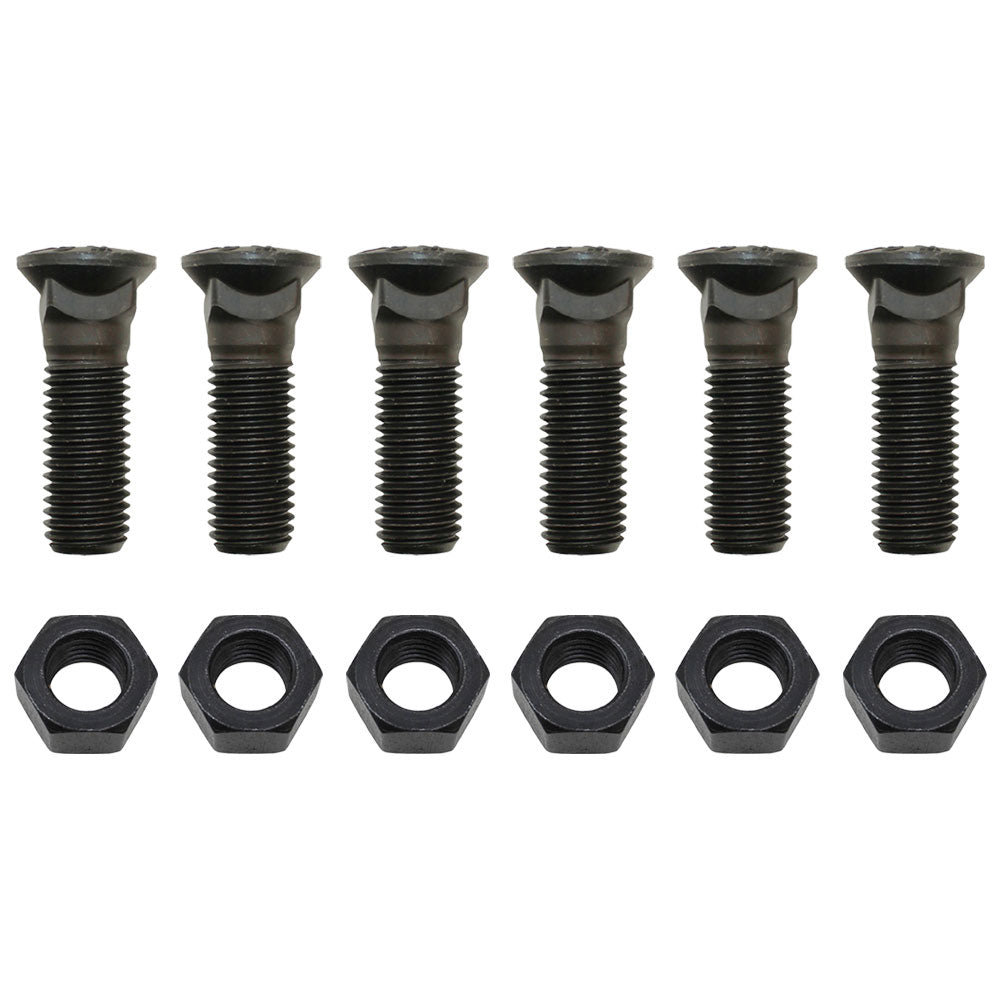 2J-3506 Qty 6: Cutting Edge Bolt & Cutting Edge Nut Kit Fits Caterpillar