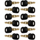 Qty. 12: Key(s) - Old Style Fits ASV Replaces 0310-072