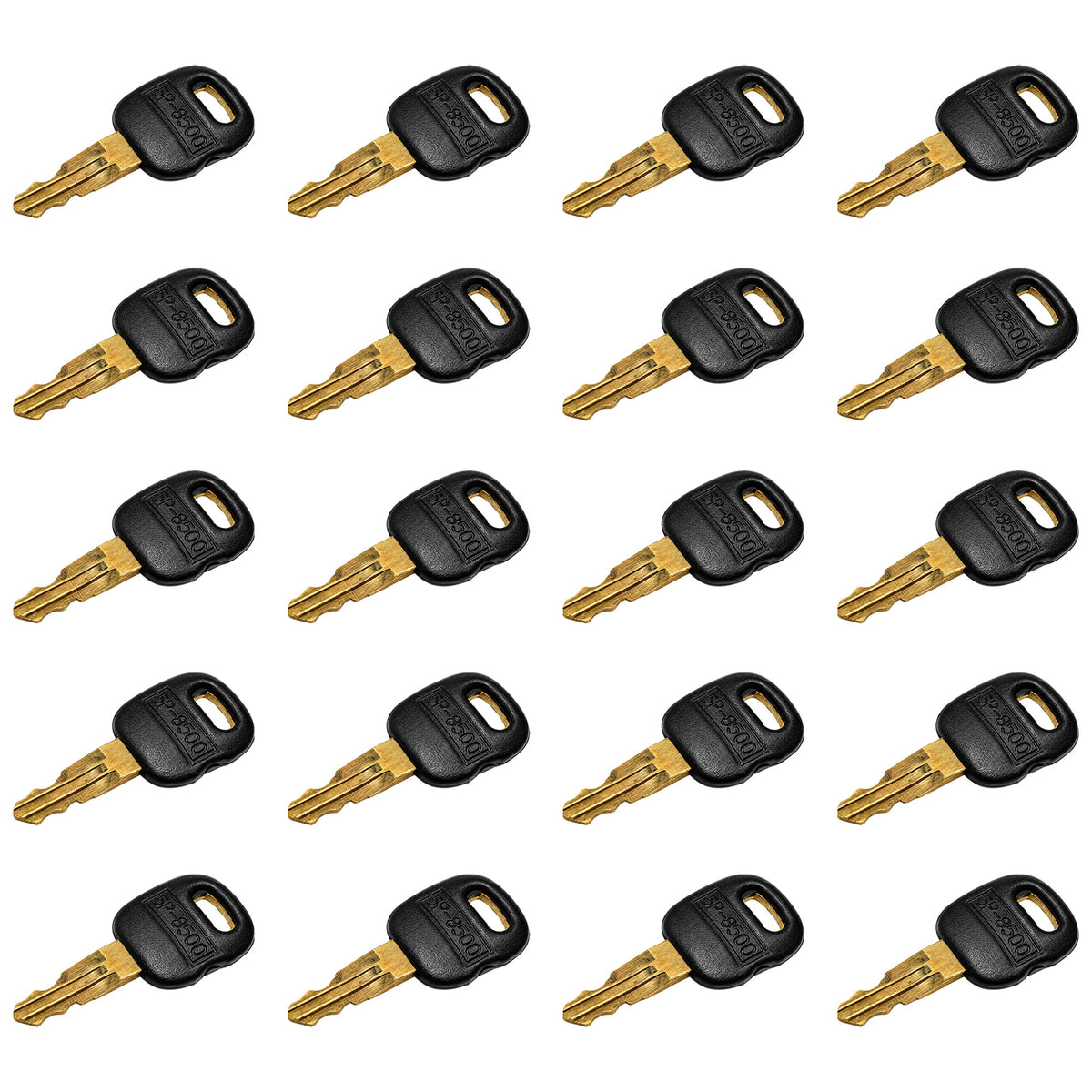 Qty. 20: Key(s) - Old Style Fits Caterpillar Replaces 0310-072