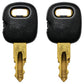 Qty 2: Key(s) - Old Style Fits Caterpillar Replaces 0310-072