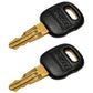 Qty 2: Key(s) - Old Style Fits Caterpillar Replaces 0310-072