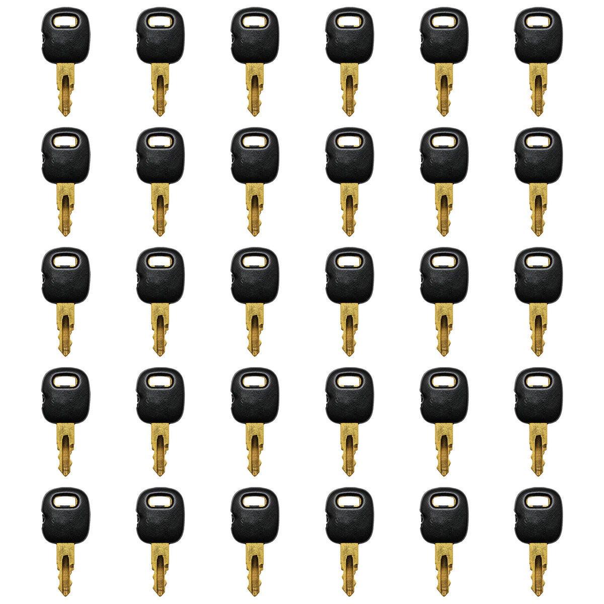 (30) Key Lot, Old Style Ignition Key fits 5P-8500 Fits Caterpillar Fits CAT 30 K