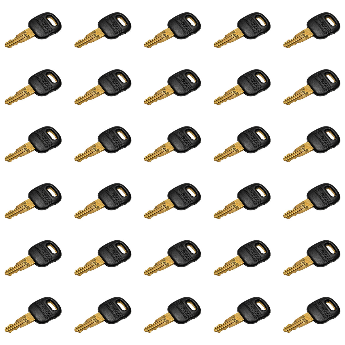 (30) Key Lot, Old Style Ignition Key fits 5P-8500 Fits Caterpillar Fits CAT 30 K