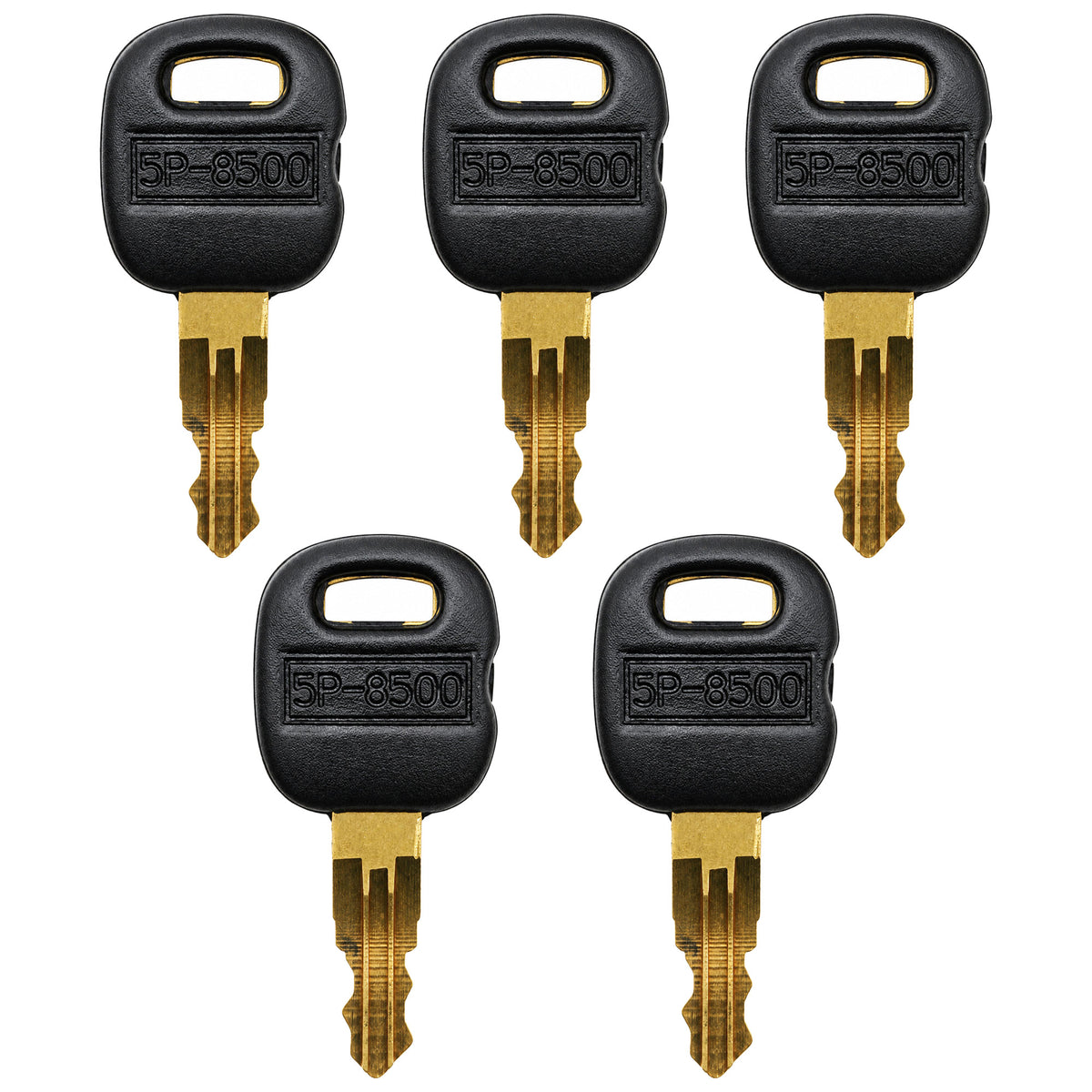 Qty. 5: Key(s) - Old Style Fits ASV Replaces 0310-072