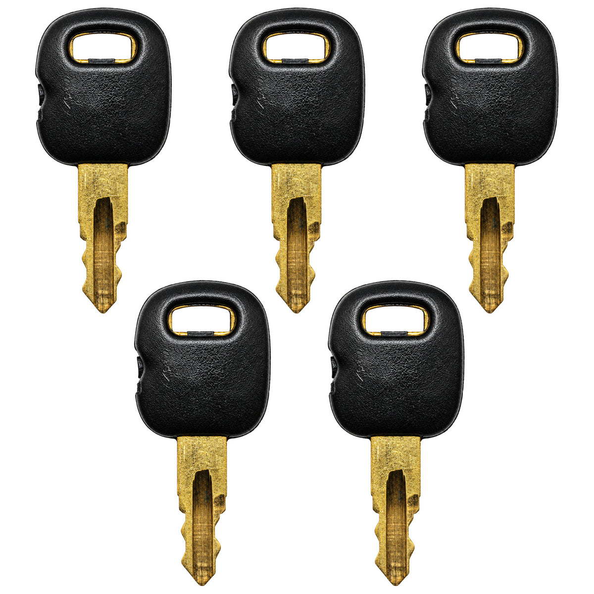 Qty. 5: Key(s) - Old Style Fits Caterpillar Replaces 0310-072