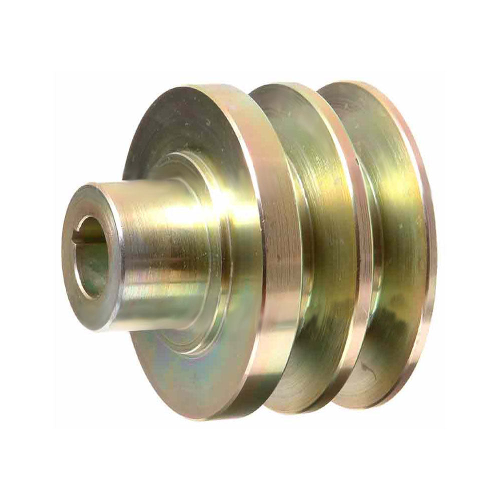 5S7609 Fits Caterpillar 2 V-Groove Alternator Pulley D6C w/ 3.28" Length 3.65"