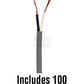 600-16014-100-JN J&N Electrical Products Jacketed Duplex Wire