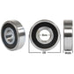 S.18041 Bearing, Deep Groove 60092rs