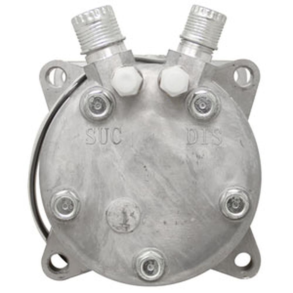 8819103 Sanden SD510HD Compressor, w/ 2 Groove Clutch - Fits Massey Ferguson
