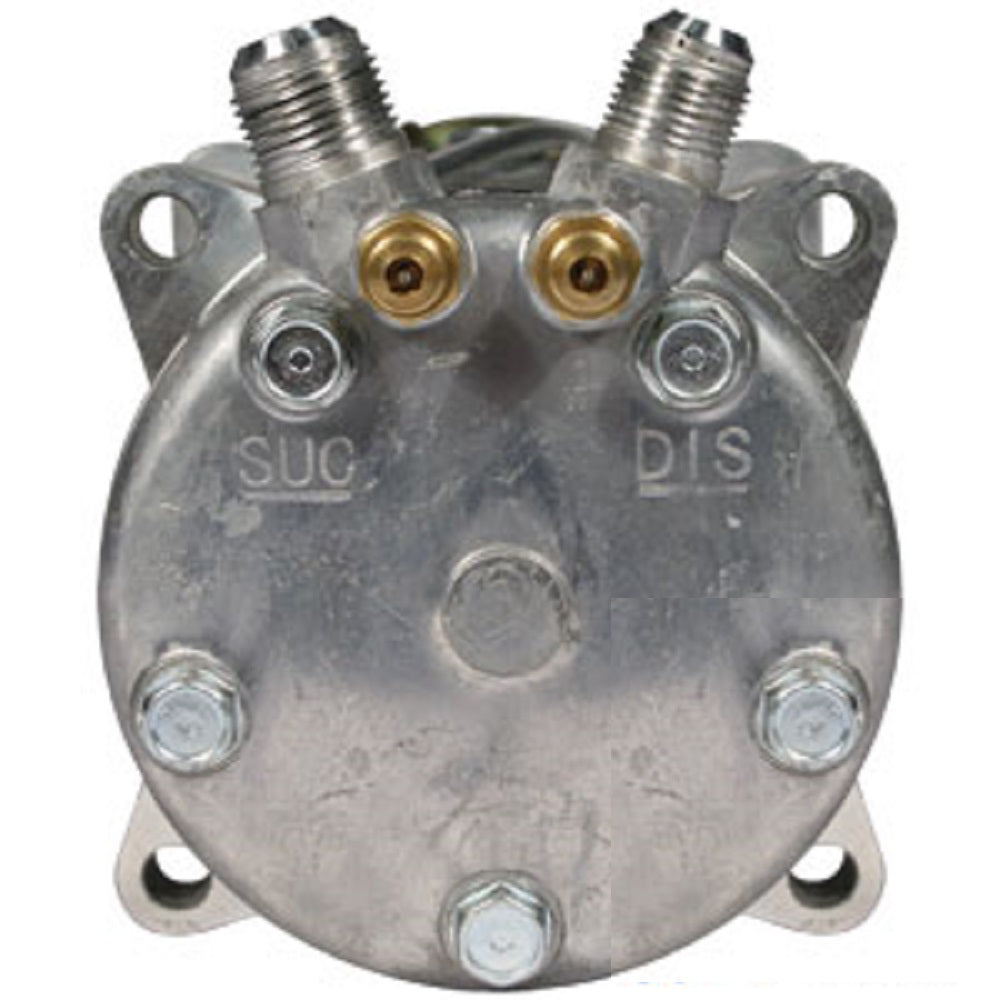 A-60-2921T94 New Compressor - Sanden Style w/ Clutch (9103) Fits Steiger