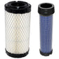 K2581-82311 Set of Air Filters Inner & Outer Fits Kubota Models ZD1011 ZD1021