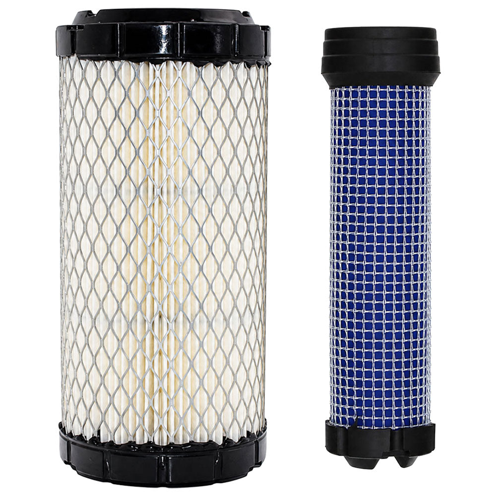 K2581-82311 Set of Air Filters Inner & Outer Fits Kubota Models ZD1011 ZD1021