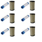 Qty. 6: Inner & Outer Air Filter Fits Genie Replaces 11013-7019