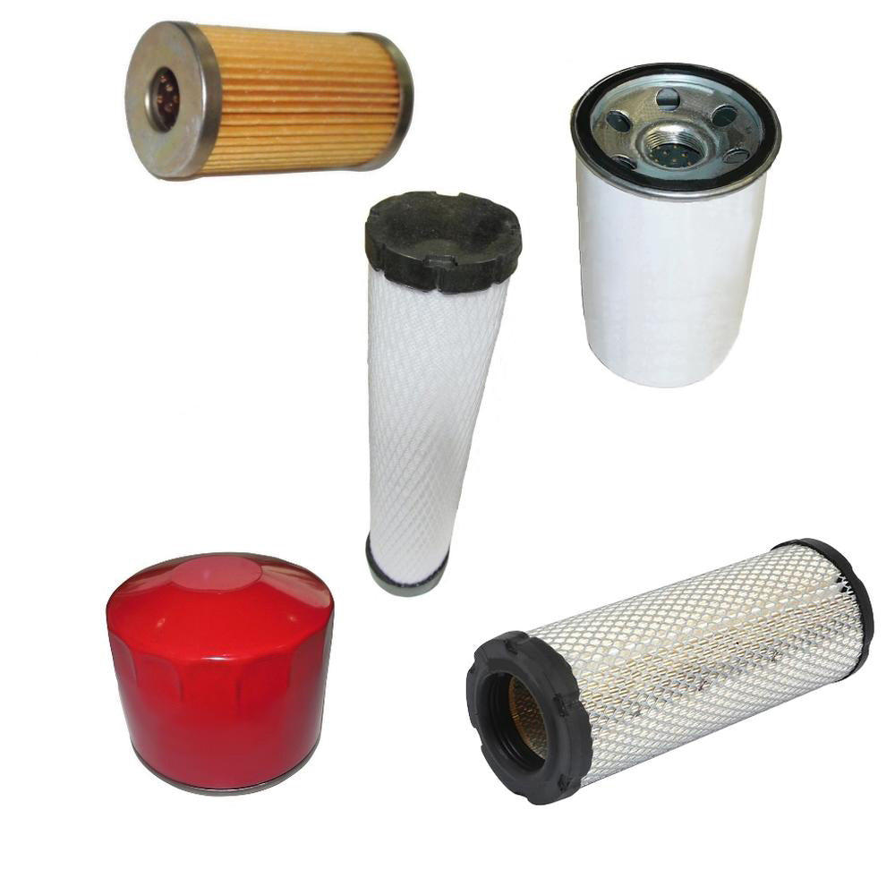 Filter Service Kit Fits Kubota Replaces 15521-43160
