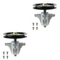 Qty 2: Mower Deck Spindle with Pulley and Bolts Fits MTD Replaces 159830
