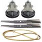 Spindle Assembly, Blade & Belt Kit Fits Troy Bilt Replaces 490-110-C108