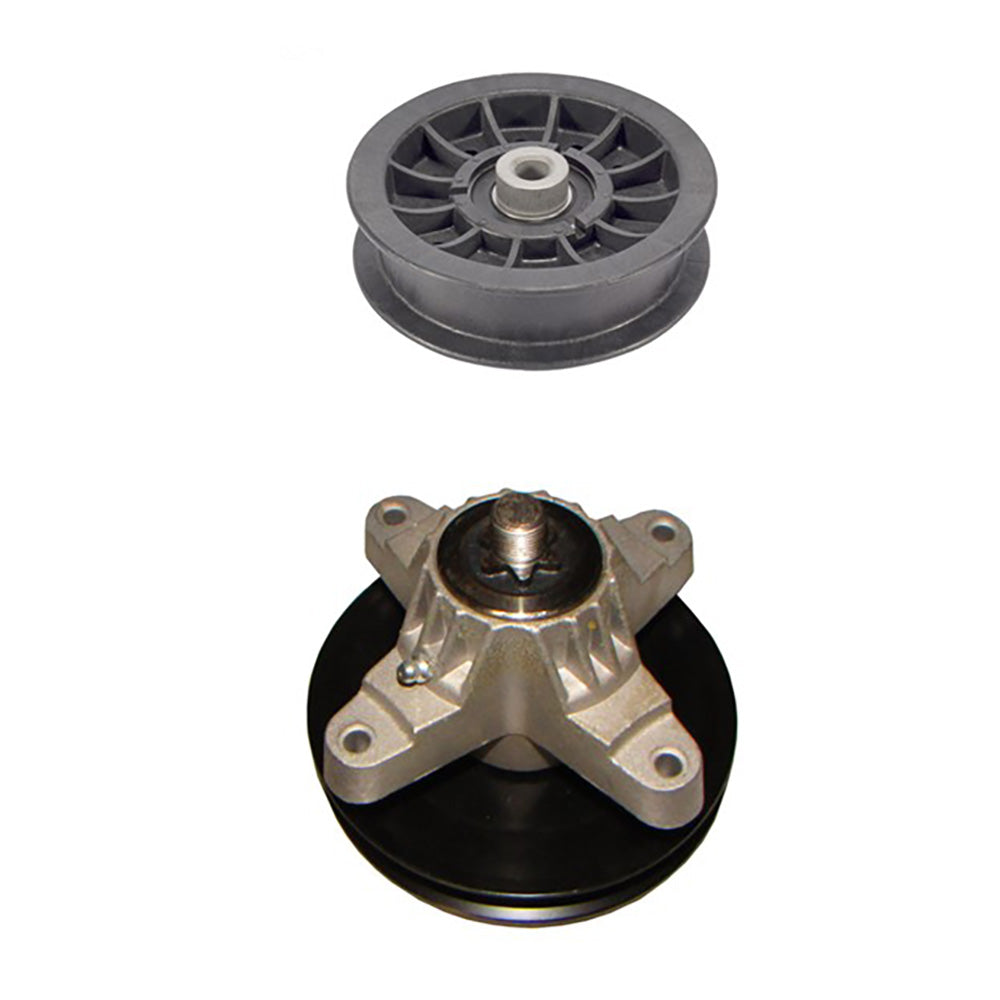 Spindle Assembly With Pulley Fits Tecumseh