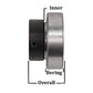 618210R1 Non-Relubri Fits CATable Cylindrical Ball Bearing with Collar