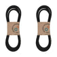 Qty 2: Reel Drive Belts  Fits Ford New Holland Replaces 63106