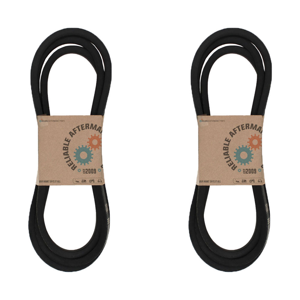 Qty 2: Reel Drive Belts  Fits Ford New Holland Replaces 63106