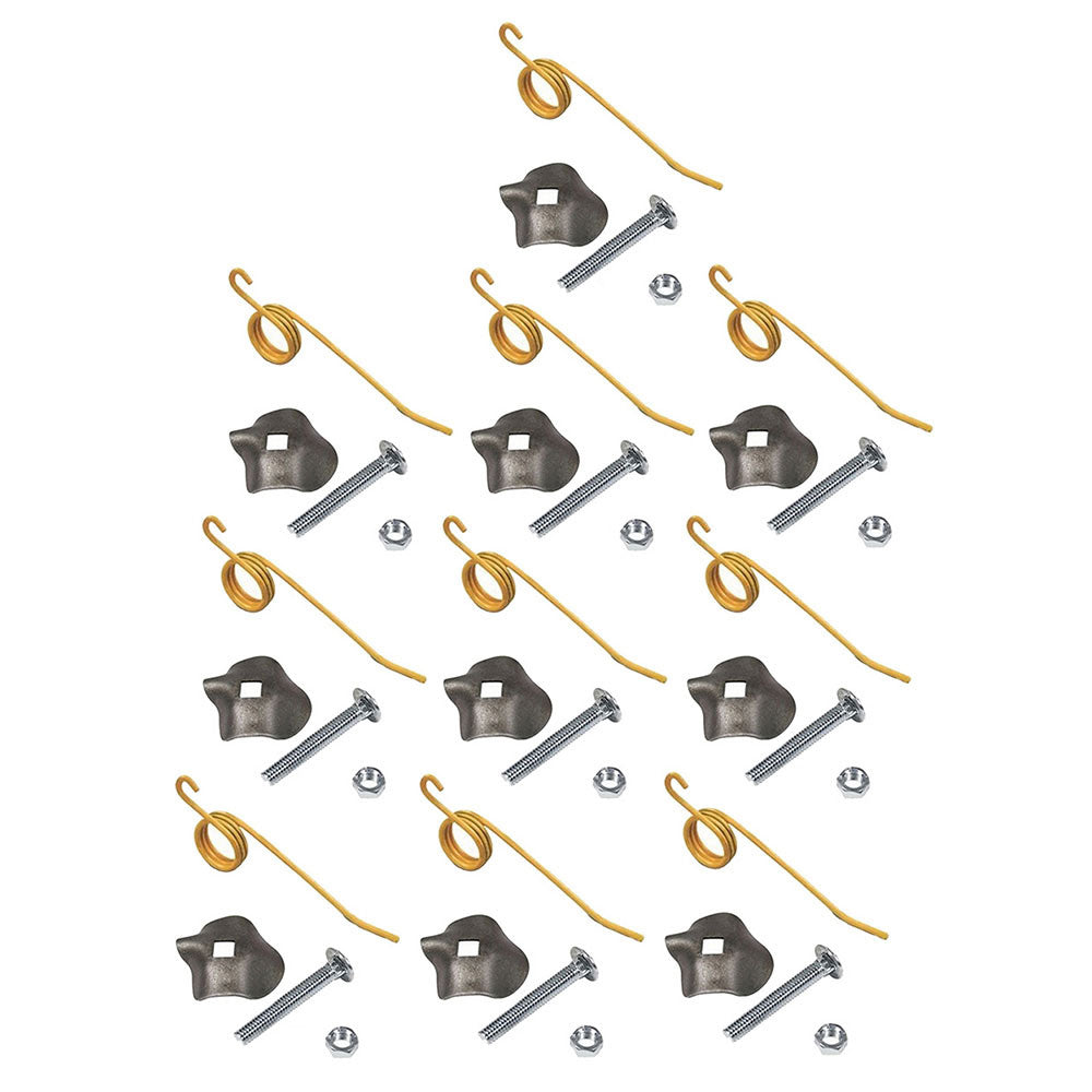 46993 Thirty Rake Teeth With Clips Nuts & Bolts Fits New Holland 55 56 57 792493