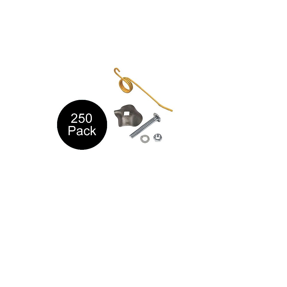 250 Rake Teeth w/ Clips Kit  Fits Ford/New Holland Replaces 280744