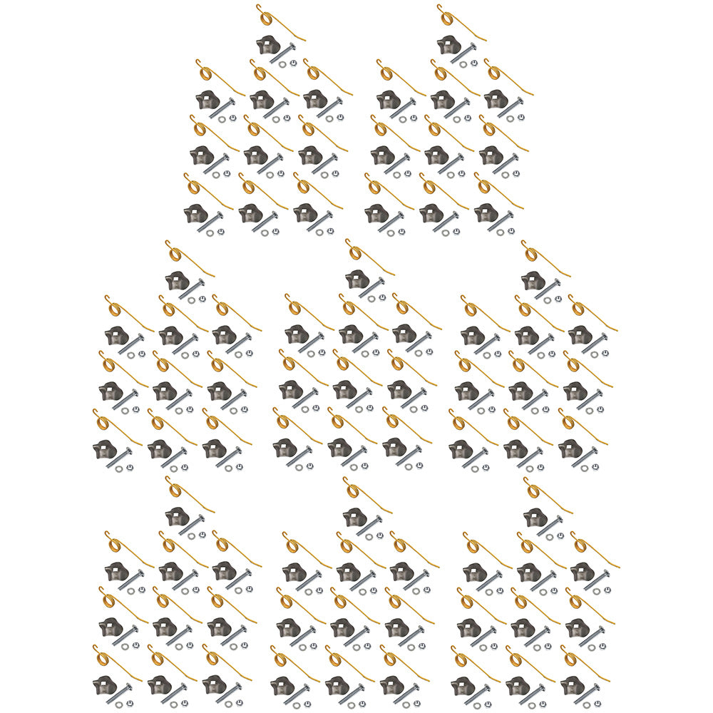 80 Rake Teeth w/ Clips Kit
 Fits New Holland Replaces 280744