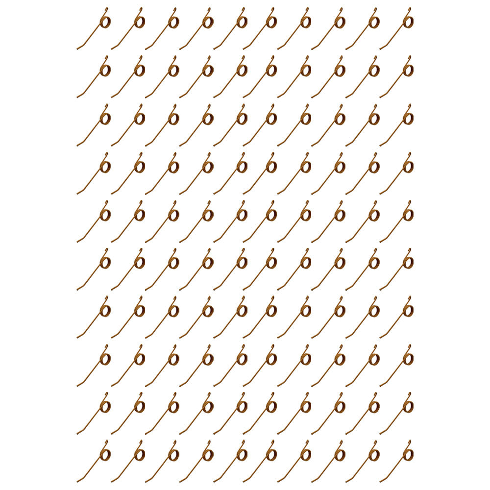 Qty 100: Rake Tooth Fits New Holland Replaces 46993