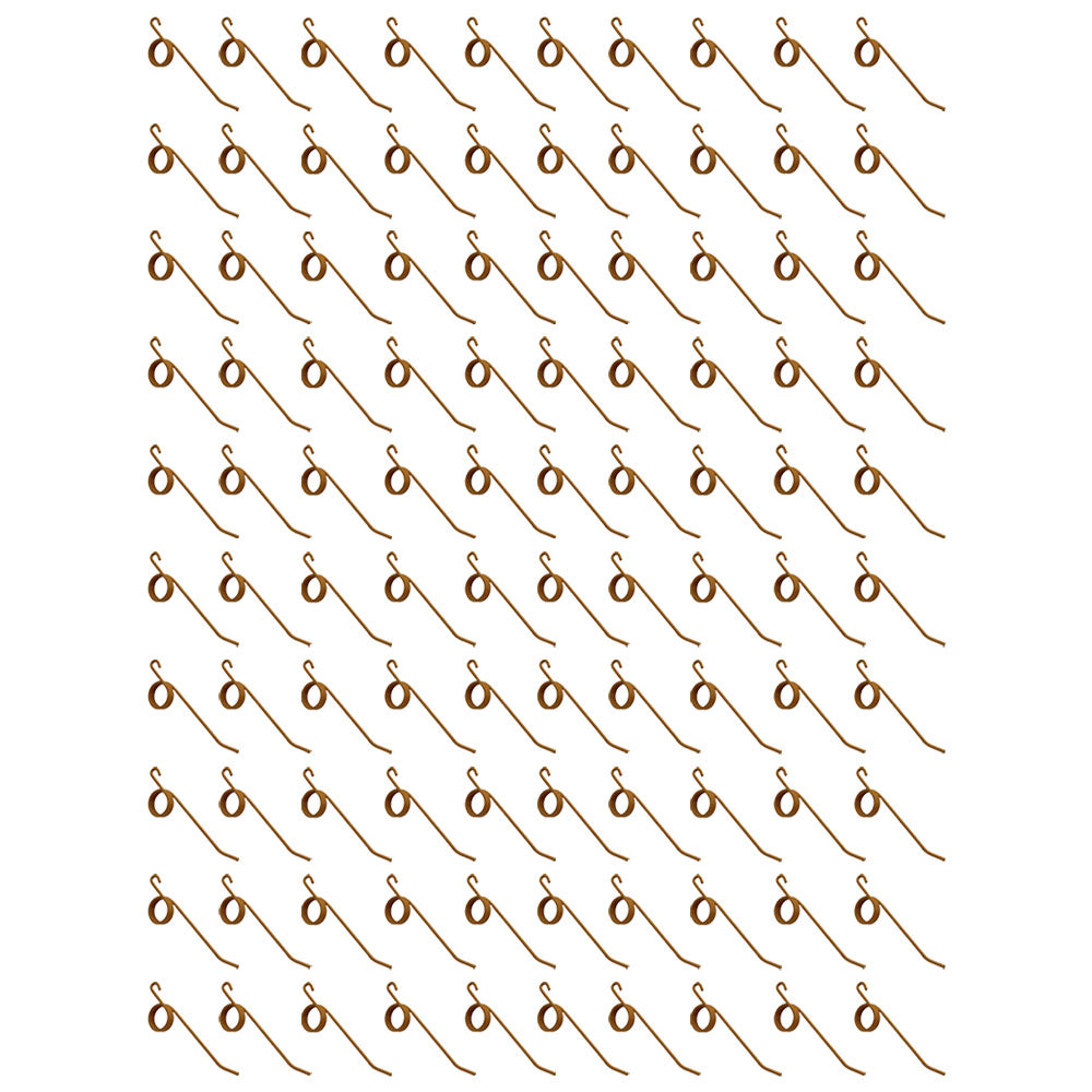 100 Pack Heavy Duty Hay Rake Teeth TENI2D Fits New Idea 400 402 49 403 400033