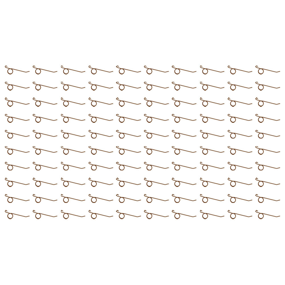 Qty 100: Rake Tooth Fits Ford/New Holland Replaces 1113-8103